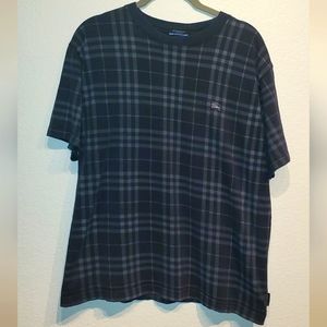 Burberry Tee Shirt Grey Check